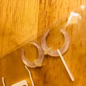 10g clear tapers